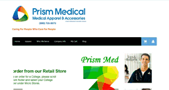 Desktop Screenshot of prismed.net